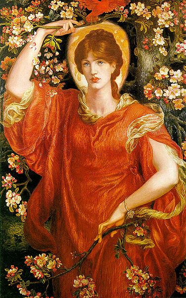 Dante Gabriel Rossetti A Vision of Fiammetta oil painting picture